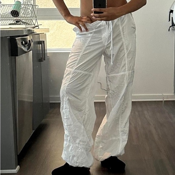 Princess Polly Pants & Jumpsuits Motel Chute Trousers Ivory